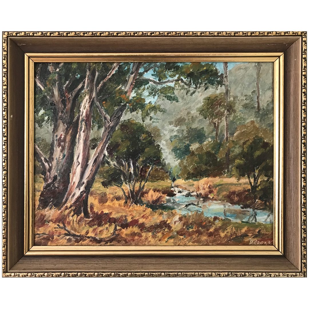 Oil - Australian Landscape