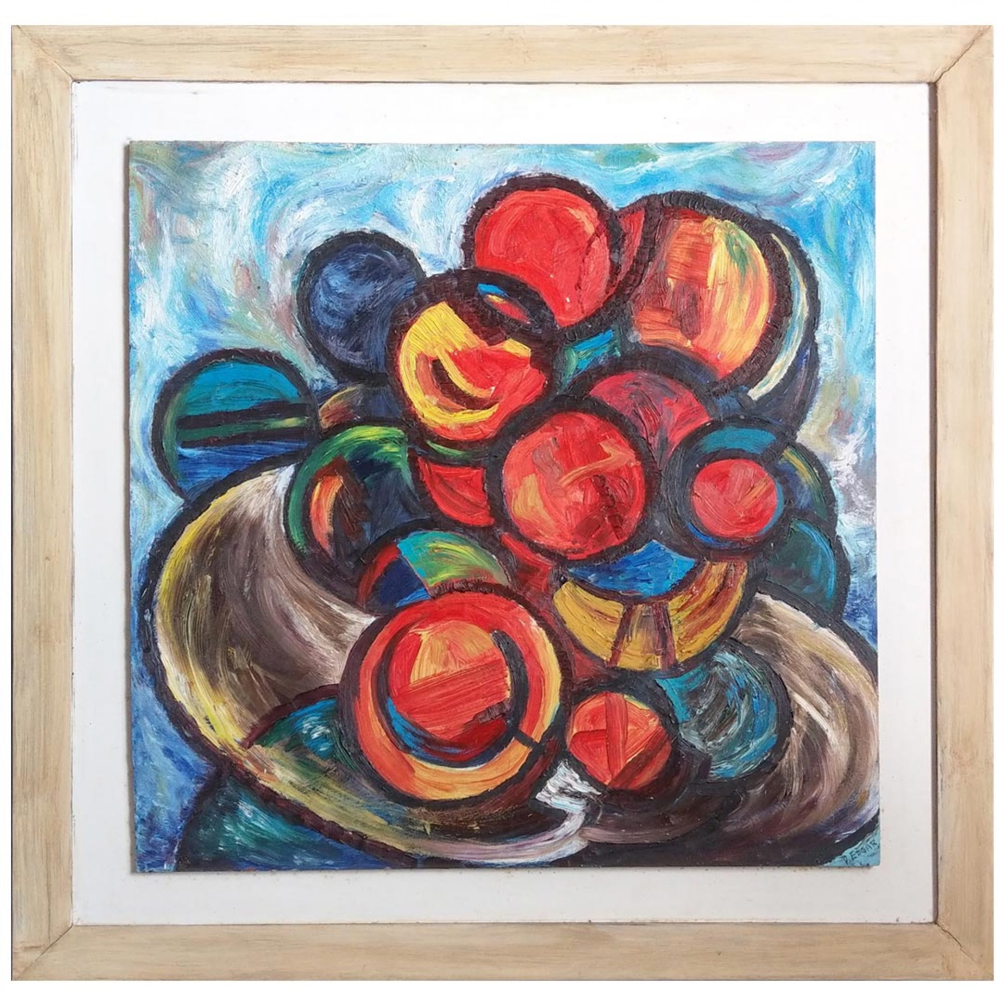 Abstract Fruit Bowl